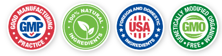 Vigorox Prime quality certification badges
